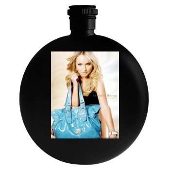 Hayden Panettiere Round Flask