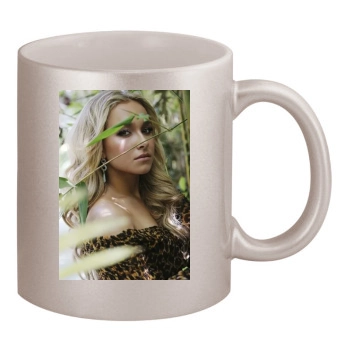 Hayden Panettiere 11oz Metallic Silver Mug