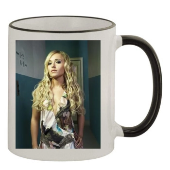 Hayden Panettiere 11oz Colored Rim & Handle Mug