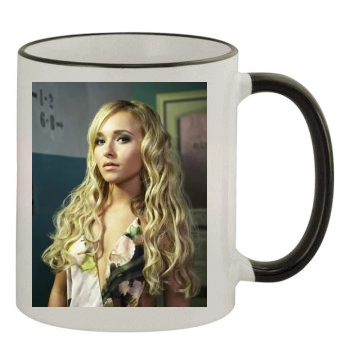 Hayden Panettiere 11oz Colored Rim & Handle Mug