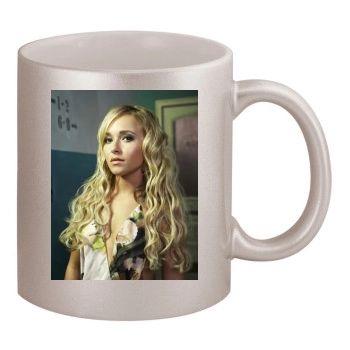 Hayden Panettiere 11oz Metallic Silver Mug