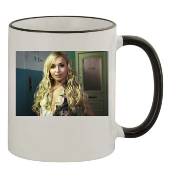 Hayden Panettiere 11oz Colored Rim & Handle Mug