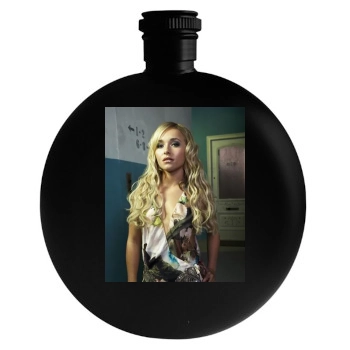 Hayden Panettiere Round Flask