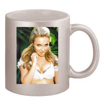 Hayden Panettiere 11oz Metallic Silver Mug