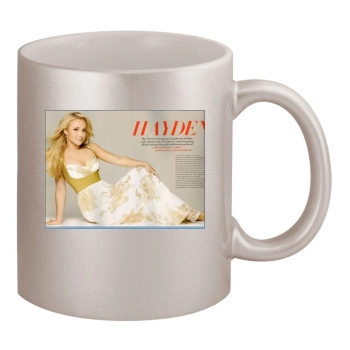 Hayden Panettiere 11oz Metallic Silver Mug