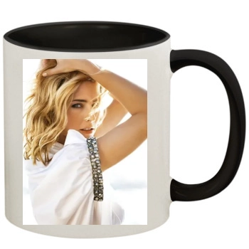 Tea Leoni 11oz Colored Inner & Handle Mug