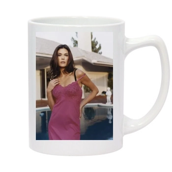 Teri Hatcher 14oz White Statesman Mug