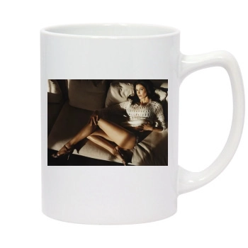 Teri Hatcher 14oz White Statesman Mug