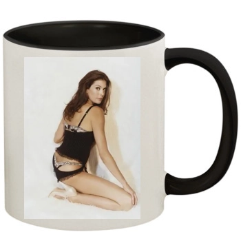 Teri Hatcher 11oz Colored Inner & Handle Mug