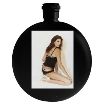 Teri Hatcher Round Flask