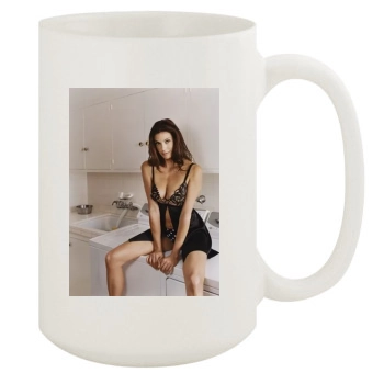 Teri Hatcher 15oz White Mug