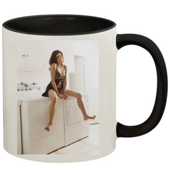 Teri Hatcher 11oz Colored Inner & Handle Mug