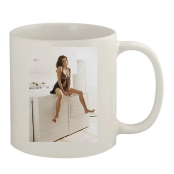 Teri Hatcher 11oz White Mug