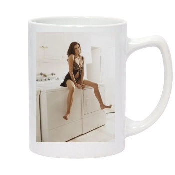 Teri Hatcher 14oz White Statesman Mug