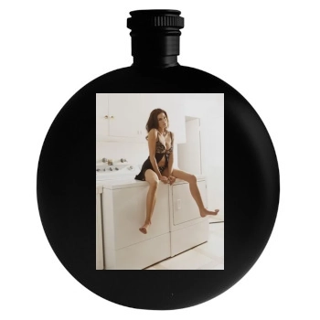 Teri Hatcher Round Flask