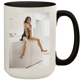 Teri Hatcher 15oz Colored Inner & Handle Mug