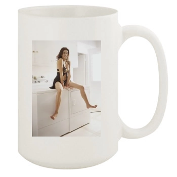 Teri Hatcher 15oz White Mug