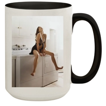 Teri Hatcher 15oz Colored Inner & Handle Mug