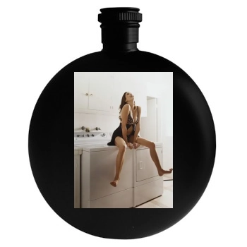 Teri Hatcher Round Flask