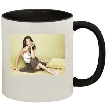 Teri Hatcher 11oz Colored Inner & Handle Mug