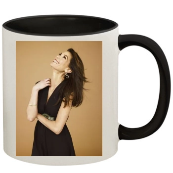 Teri Hatcher 11oz Colored Inner & Handle Mug