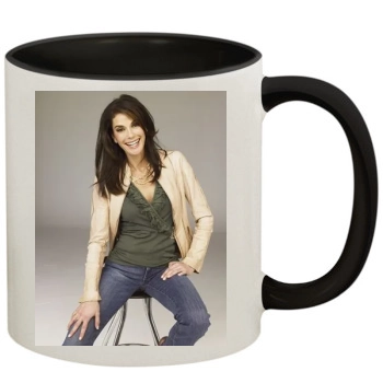 Teri Hatcher 11oz Colored Inner & Handle Mug