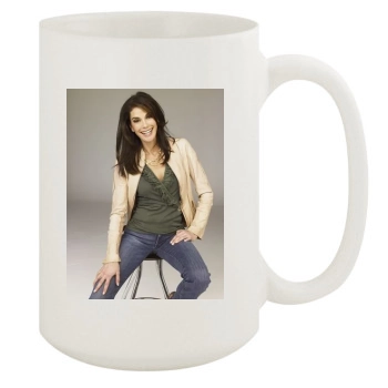 Teri Hatcher 15oz White Mug