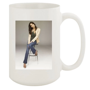 Teri Hatcher 15oz White Mug