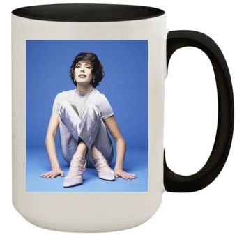 Teri Hatcher 15oz Colored Inner & Handle Mug