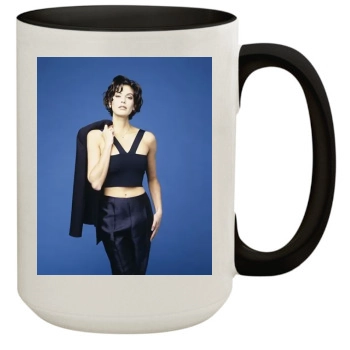 Teri Hatcher 15oz Colored Inner & Handle Mug