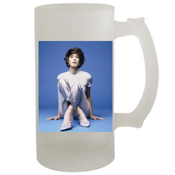 Teri Hatcher 16oz Frosted Beer Stein