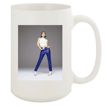 Teri Hatcher 15oz White Mug