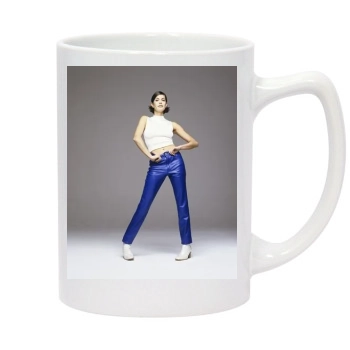 Teri Hatcher 14oz White Statesman Mug