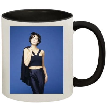 Teri Hatcher 11oz Colored Inner & Handle Mug