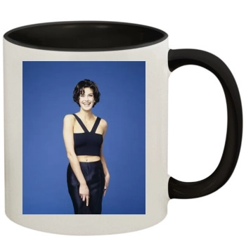 Teri Hatcher 11oz Colored Inner & Handle Mug