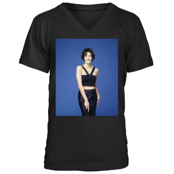 Teri Hatcher Men's V-Neck T-Shirt