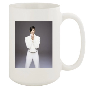 Teri Hatcher 15oz White Mug