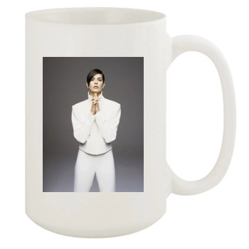 Teri Hatcher 15oz White Mug