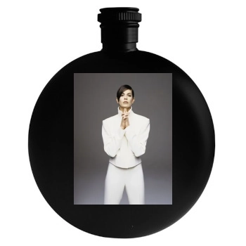 Teri Hatcher Round Flask