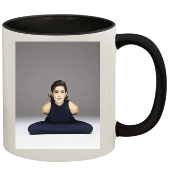 Teri Hatcher 11oz Colored Inner & Handle Mug