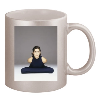 Teri Hatcher 11oz Metallic Silver Mug