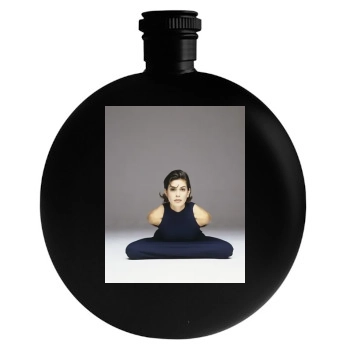 Teri Hatcher Round Flask