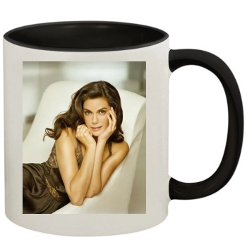 Teri Hatcher 11oz Colored Inner & Handle Mug