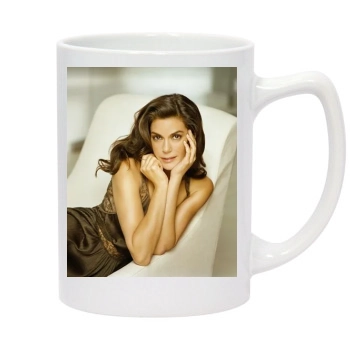 Teri Hatcher 14oz White Statesman Mug