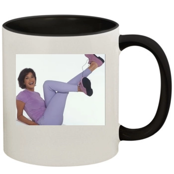 Teri Hatcher 11oz Colored Inner & Handle Mug