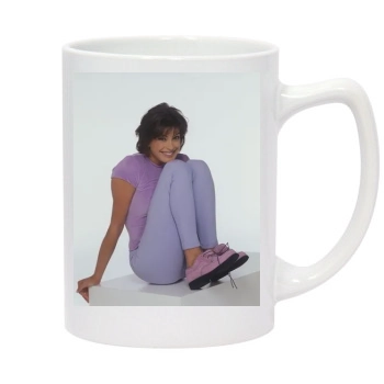 Teri Hatcher 14oz White Statesman Mug