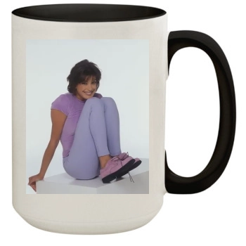 Teri Hatcher 15oz Colored Inner & Handle Mug