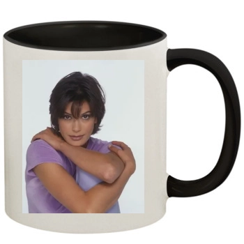 Teri Hatcher 11oz Colored Inner & Handle Mug