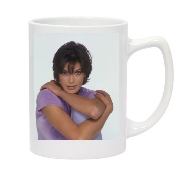 Teri Hatcher 14oz White Statesman Mug