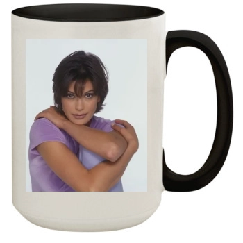 Teri Hatcher 15oz Colored Inner & Handle Mug